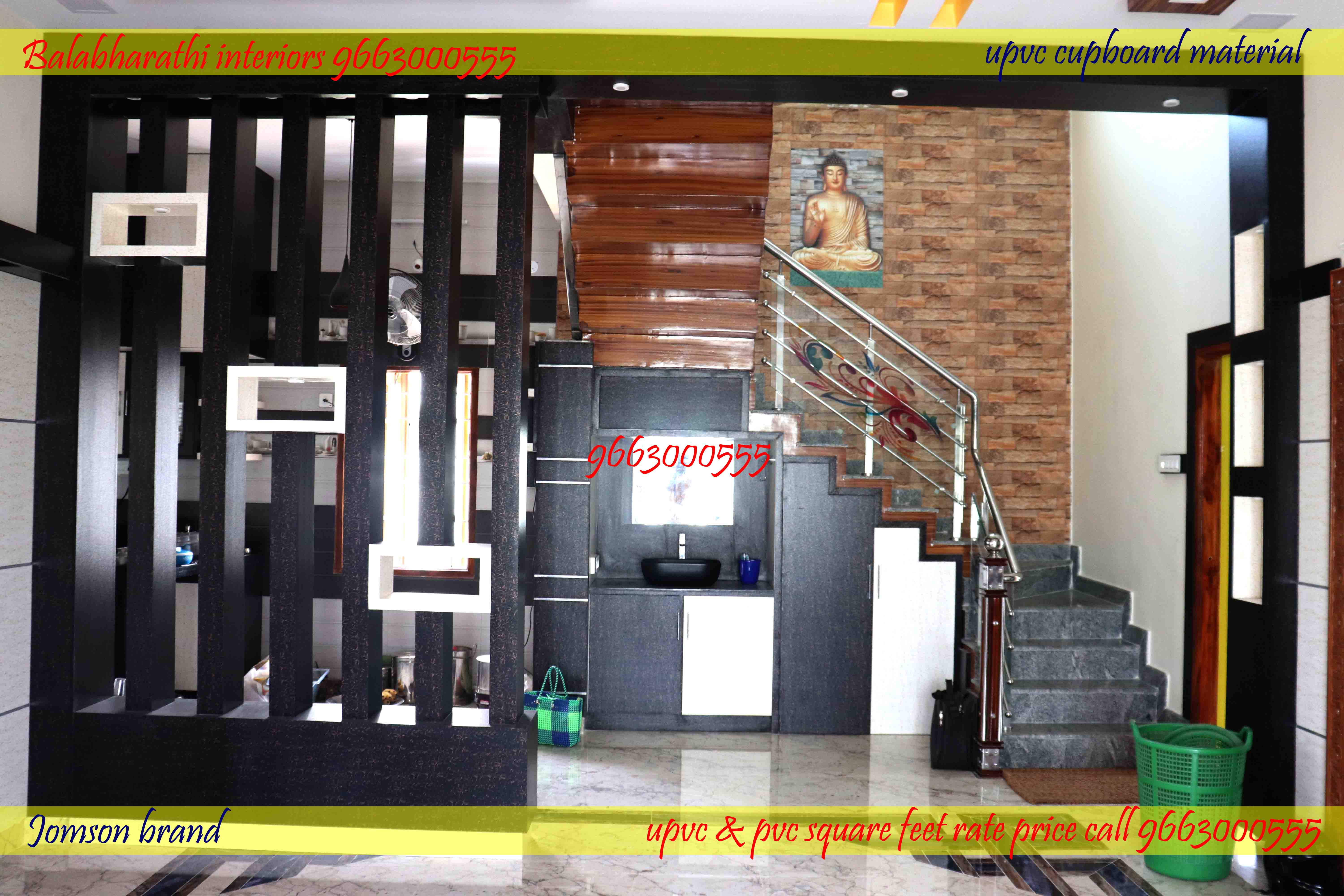 Jomson UPVC & PVC Interiors coimbatore,Tiruppur,Erode 9663000555.