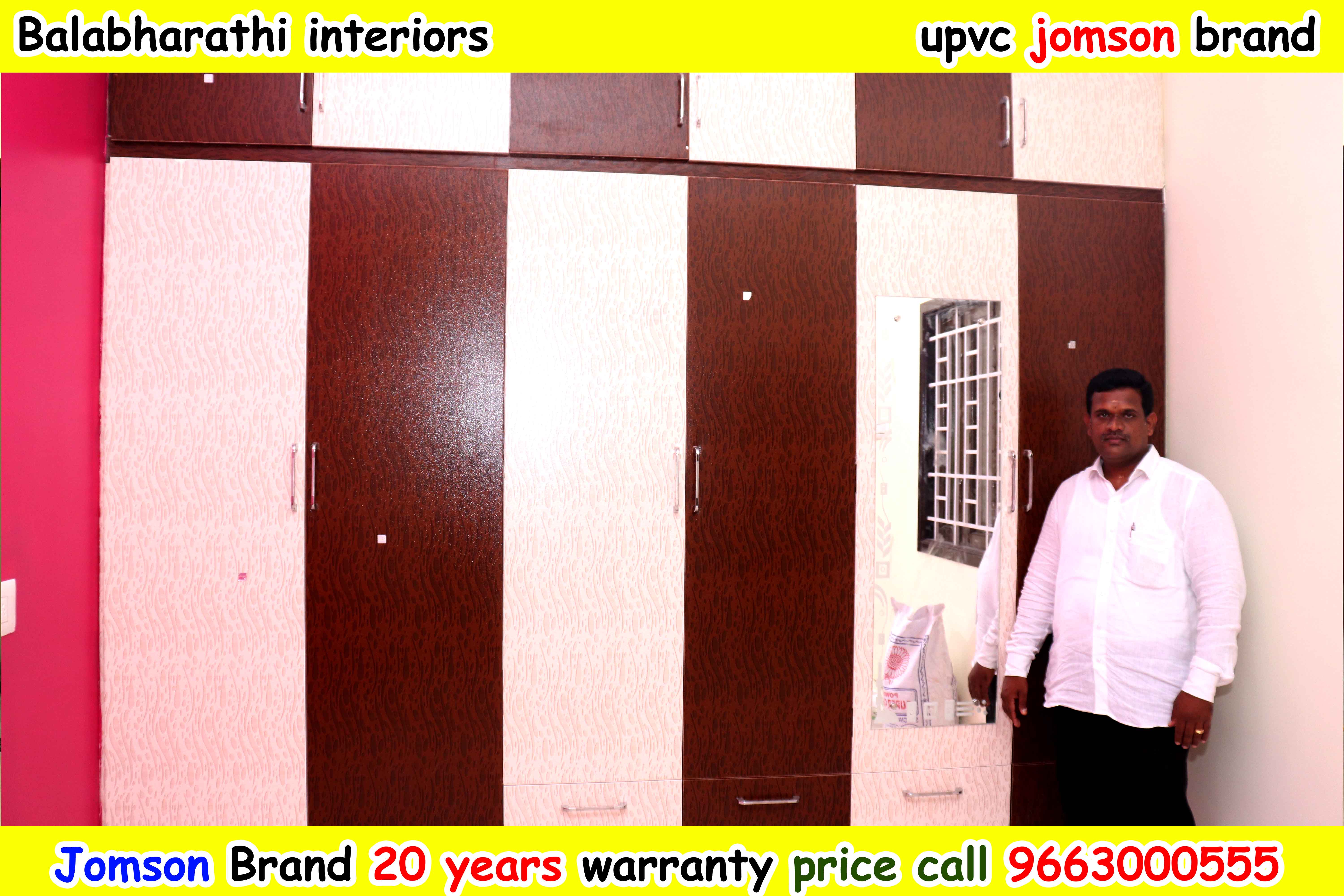Jomson UPVC & PVC Interiors coimbatore,Tiruppur,Erode 9663000555.